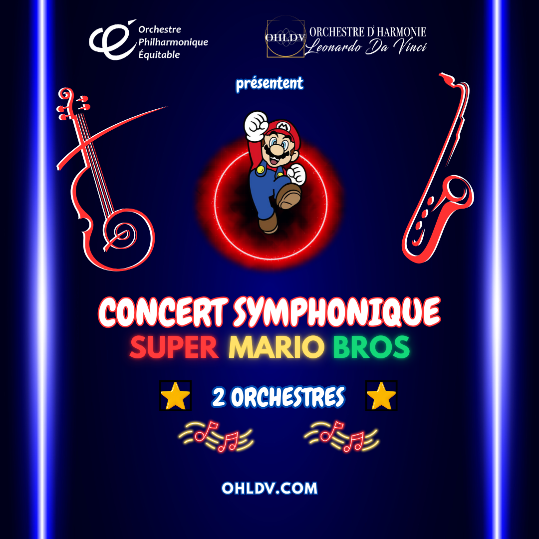Concert Super Mario Bros symphonique